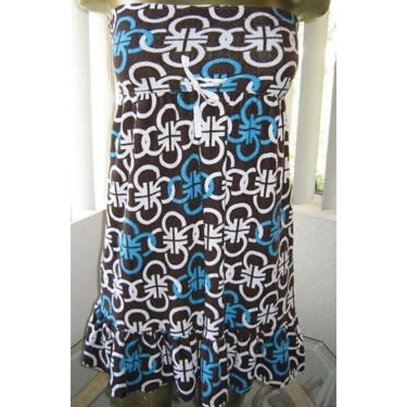 DAILY DEAL!  CAPELLI New York Terrycloth RESORT Terry DRESS S - Picture 2 of 7